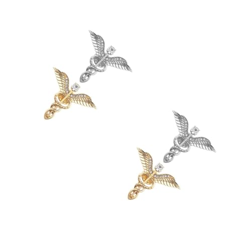 Ipetboom 2 Sätze Brosche Modischer Ansteckpin Für Kleidung Partyaccessoires Kreative Dekoration Für Kleider Hüte Schals Taschen Langlebig Praktisch 2 Stücke * 2 von Ipetboom