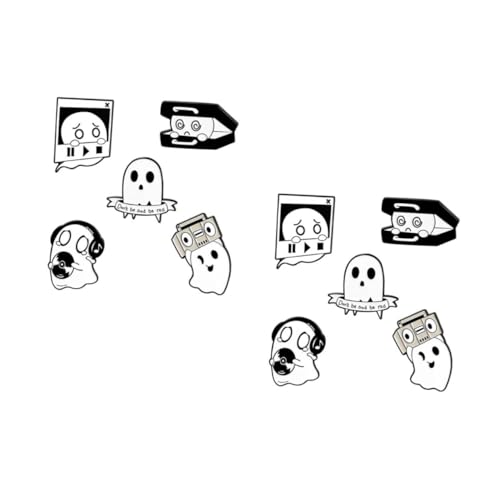 Ipetboom 2 Sätze Broschen Legierung Cartoon Anstecker Für Kleidung Taschen Accessoires Für Kostümpartys Thematische Veranstaltungen 5 Stücke * 2 von Ipetboom
