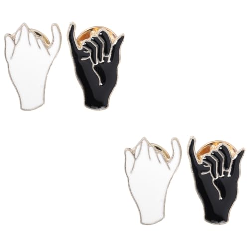 Ipetboom 2 Sätze Brustbroschen Für Rucksack Stilvolle Anstecknadeln Passend Für Shirts Pullover Schals Accessoire Für Modebewusste Frauen 2 Stück * 2 von Ipetboom