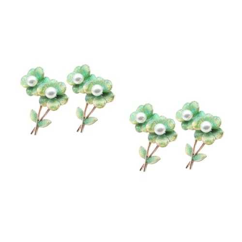 Ipetboom 2 Sätze Farbige Brosche Blüten Pin Für Corsage Einfache Anstecknadel Stilvolles Accessoire Für Kleidung Taschen Jacken 2 Stück * 2 von Ipetboom