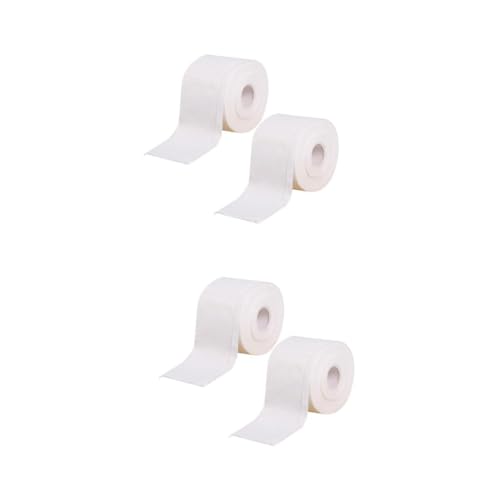 Ipetboom 2 Sätze Gesichtstuch Waschlappen Pads Handtücher Gesichts- Einfach Hautpflege Abschminktuch Reinigungstuch Gesichtsgewebe Make-up-wischtuch Baumwolle Weiß 2 Rollen * 2 von Ipetboom