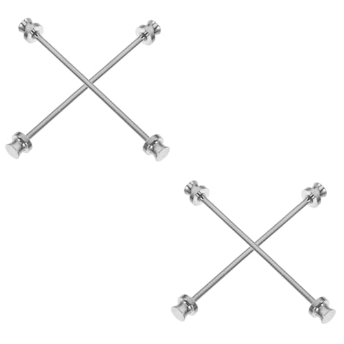 Ipetboom 2 Sätze Herren Kragenstifte Anstecknadel Krawattenklammern Für Hemdkragen Hochwertige Formelle Anlässe Hochzeiten Valentinstag Oder 2 Stück * 2 von Ipetboom