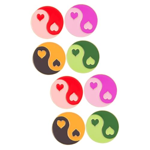 Ipetboom 2 Sätze Herz Brosche Für Frauen Niedliche Abzeichen Für Kleidung Rucksäcke Taschen Dekorative Anstecknadel Kreativem Design Für Besondere Anlässe 4 Stücke * 2 von Ipetboom