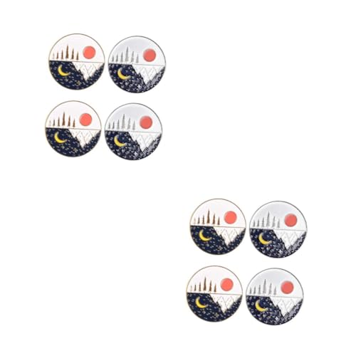 Ipetboom 2 Sätze Kreative Brosche Für Frauen Eleganter Anstecker Hochwertigem Legierungs Material Für Kleidung Taschen Schals 4 Stücke * 2 von Ipetboom