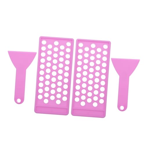 Ipetboom 2 Sätze Lippenstift Fülltray DIY Lip Balm mit Spatel Lipgloss Form Kosmetik Bastelkit für Selbstgemachte Lippenpflege und Sonnenschutz von Ipetboom