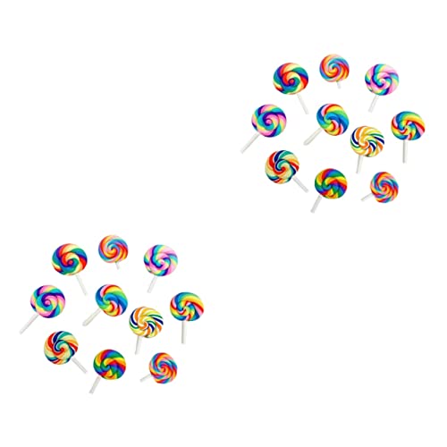 Ipetboom 2 Sätze Lutscher Broschen Lustige Accessoires Für Taschen Kleidung Für Damen Langlebigen Metallmaterialien Zufällige Muster 10 Stück * 2 von Ipetboom