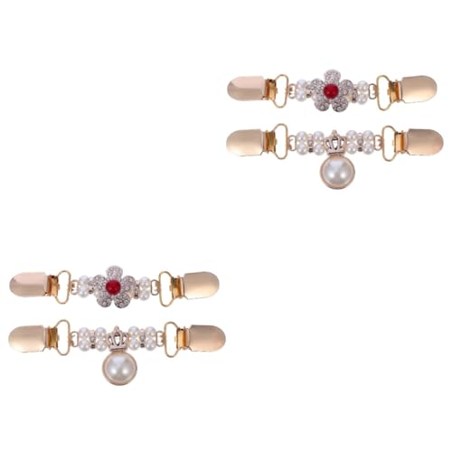 Ipetboom 4stücke Alloy Clips Für Und Schals Funkelnde Strickjacken Clips Mit Eleganten Perlen Für Damenaccessoires Goldfarben Ipetboom 4stücke Alloy Clips Für Und Schals Funkelnde Strickjacken Clips Mit Eleganten Perlen Für Damenaccessoires Goldfarben von Ipetboom