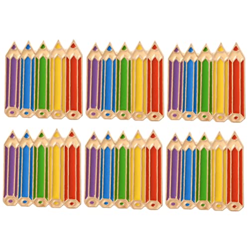 Ipetboom 2 Sätze Stift Brosche Legierung Dekorative Anstecker Für Kleidung Taschen Schals Langlebig Einzigartiges Design Für Freunde 6 Stücke * 2 von Ipetboom