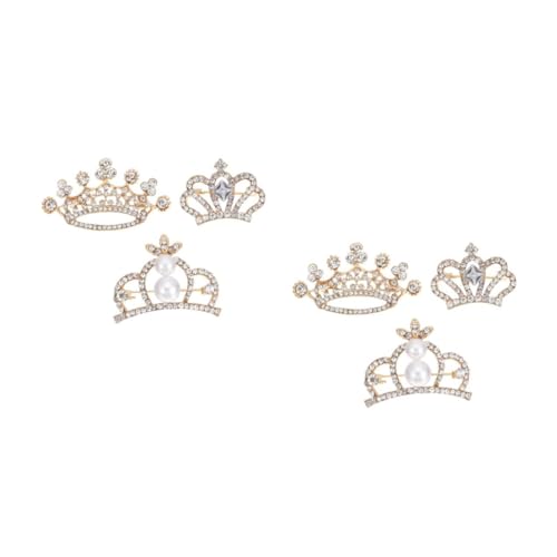 Ipetboom 2 Sätze Teiliges Brosche Für Damen Schmuckstücke Zur Dekoration Von Jacken Schals Taschen Funkelnde Accessoires Für Besondere Anlässe 3 Stück * 2 von Ipetboom