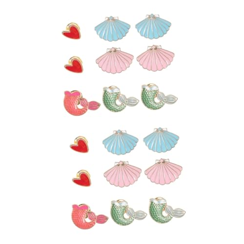 Ipetboom 2 Sätze Teiliges Cartoon Broschen Kreative Niedliche Meerestern Anstecker Für Kleidung Taschen Hüte Für Verschiedene Anlässe 9 Stück * 2 von Ipetboom