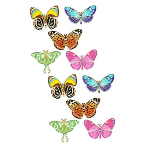 Ipetboom 2 Sätze Teiliges Emaille Anstecknadeln Für Kleidung Rucksäcke Hüte Niedliche Cartoon Insektenbroschen Für Partys Tägliches Langlebig Leicht Zu Transportieren 5 Stück * 2 von Ipetboom