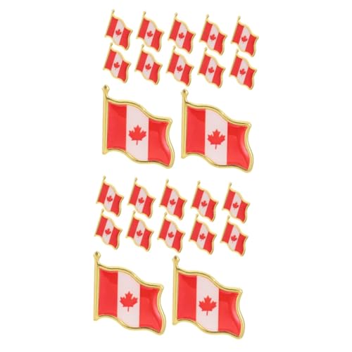 Ipetboom 2 Sätze Teiliges Flagge Brosche Anstecker Für Männer Und Frauen Patriotisches Abzeichen Für Kleidung Einfach Zu Tragen Für Partys Und Feiern 25 Stück * 2 von Ipetboom