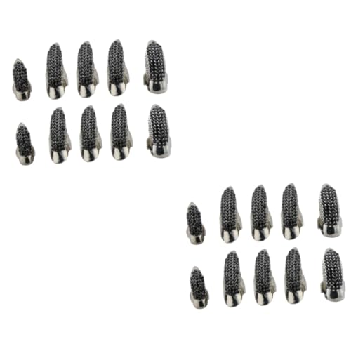 Ipetboom 2 Sätze Teiliges Gothic Punk Klauenring Für Finger Falsche Nägel Für Cosplay Dekoration Mittlere Große Kleine Ringe 10 Stück * 2 von Ipetboom