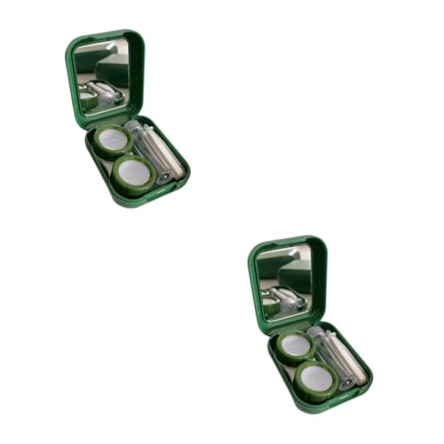 Ipetboom 2 Sets Brillenetui Brillenständer Farbiger Etui Organizer Kleiner Halter – Halteretui Aus Grünem Kunststoff Ipetboom 2 Sets Brillenetui Brillenständer Farbiger Etui Organizer Kleiner Halter – Halteretui Aus Grünem Kunststoff von Ipetboom