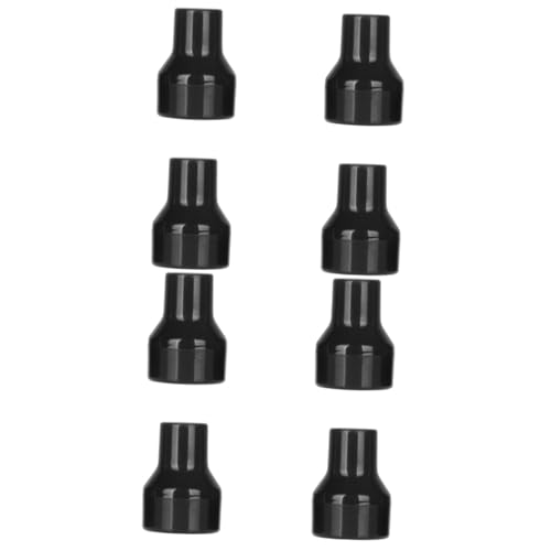 Ipetboom 8stücke Teiliges Pilzform Puderquasten Für Make-up Waschbar Und Wiederverwendbar Für Frauen Und Mädchen Gleichmäßige Anwendung Von Puder Und Foundation Schwarz von Ipetboom