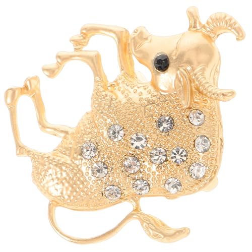 Ipetboom 2 Stck. Bull Brooch Legierung Stilvolle Kreative Brosche für Männer zur Dekoration von Kleidung Taschen Besondere Anlässe Wie Valentinstag Geburtstage Partys von Ipetboom