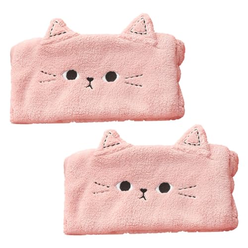 Ipetboom 2stücke Katzenohren Kopfband Für Und Mädchen Weiche Elastische Haarschmuck Für Spa Gesichtswäsche Und Make-up Niedliches Cartoon-design von Ipetboom