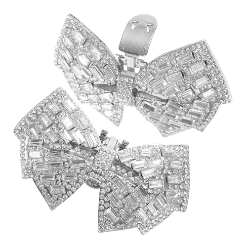 Ipetboom 2 Stück Abnehmbare Schuhclips mit Strass Stilvolle Schuhschmuck für Damen Hochzeits und Partydekoration Vielseitige Anwendung für Pumps und Freizeit Schuhe von Ipetboom