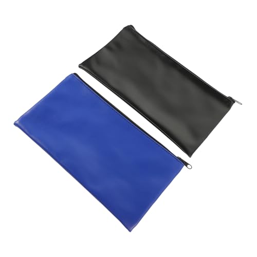 Ipetboom 2 Stück Buggy Tasche Mit Reißverschluss Faltbar Marineblau Reisetasche Gepäck Münze Für Frauen Tragbar Wiederverwendbar Kleine Geldbeutel Bankgeldbeutel Geldbeutel Mini von Ipetboom