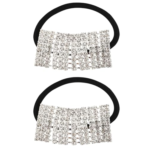 Ipetboom Haarschmuck-set – 2-teiliges Stirnband Mit Strass-kristallen Haarbänder Für Pferdeschwanzhalter Stilvoll Und Einzigartig Für Frauen Und Mädchen von Ipetboom