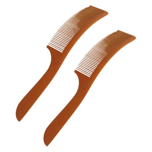 Ipetboom 2 Stück Förmiger Haarschneidekamm Teilig Ultradünn Langlebig Professionelle Stylingkämme für Männer Salongeeignet Weniger Haarbruch Leicht Kompakt für Friseure und Reisen von Ipetboom