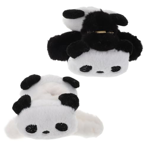 Ipetboom 2 Stück Fuzzy-krallen-clip: Flauschige Panda-haarspange Für Mädchen Und Mit Dickem Haar – Süße Haarnadel, Kieferklemme, Dutt, Sicherer Kopfschmuck Für Geburtstags-, Ipetboom 2 Stück Fuzzy-krallen-clip: Flauschige Panda-haarspange Für Mädchen Und Mit Dickem Haar – Süße Haarnadel, Kieferklemme, Dutt, Sicherer Kopfschmuck Für Geburtstags-, von Ipetboom