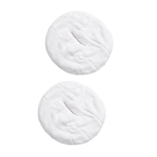 Ipetboom 2 Stück Gesichtstuch Handtücher Gesichtspflegetuch Kaltes Kompressentuch Bleaching-tücher Feuchtes Kompressentuch Beauty-gesichtstücher Maske Handtuch Korallenvlies Weiß von Ipetboom