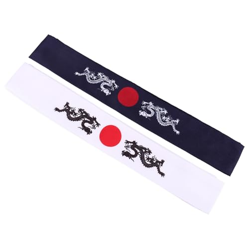 Ipetboom 2stücke Japanische Stirnbänder Atmungsaktive Karate Koch-stirnbänder Für Damen Weiß Und Blau Für Sport Training Und Kochen Ipetboom 2stücke Japanische Stirnbänder Atmungsaktive Karate Koch-stirnbänder Für Damen Weiß Und Blau Für Sport Training Und Kochen von Ipetboom