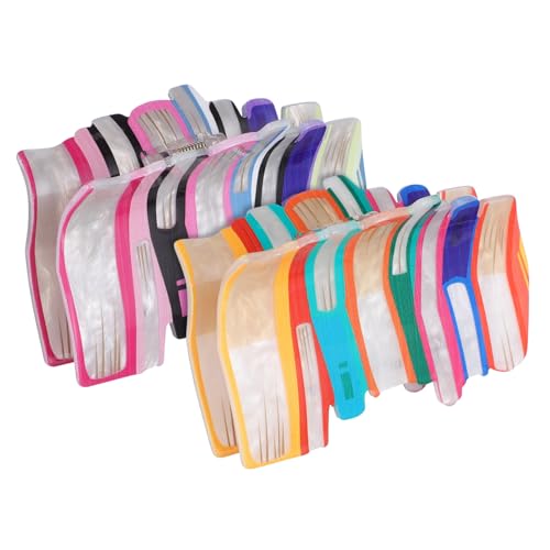 Ipetboom 2stücke Buch-haarspangen Niedliche Haarklammern Für Lehrer Und Buchliebhaber Haarstyling-zubehör Mit Bunten Gestapelten Buchmustern Und Starkem von Ipetboom