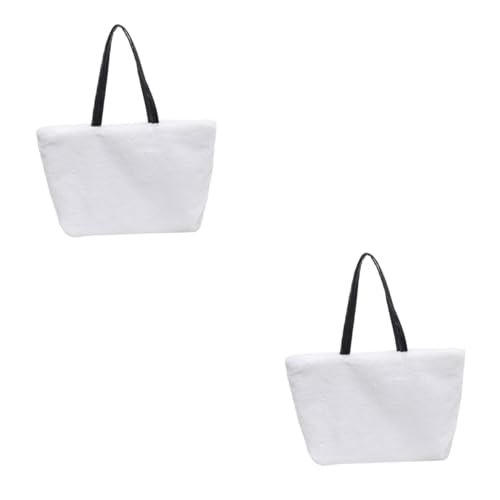 Ipetboom 2 Stück Große Damen Schultertasche Viel Stauraum Modische Handtasche für Alltag Einkaufen Freizeit und Party Robust und Verschleißfest für und Vielseitige Nutzung von Ipetboom