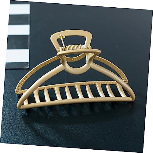 Ipetboom 2 Stück Große Haarklammern Damen Vintage Stil Haarkralle Rutschfest für Dickes Haar Bad Küche Friseur Reise Modisches Haarschmuck Geschenkidee Gold Silber von Ipetboom