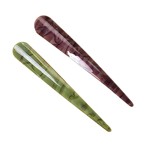 Ipetboom 2 Stück Haarklammern Rutschfeste Haarspangen für Frauen Haaraccessoires für Verschiedene Anlässe Glänzende Oberfläche Langlebig Stylisch von Ipetboom