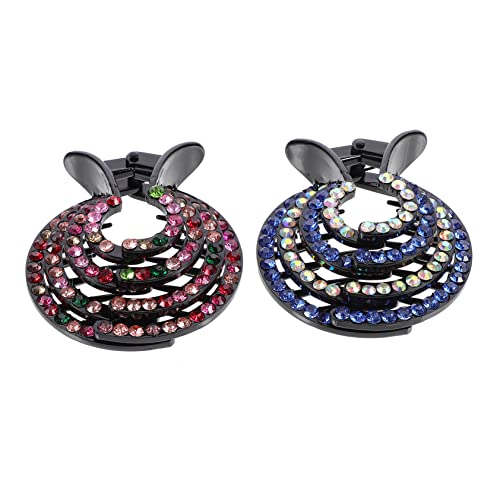 Ipetboom 2 Stück Pferdeschwanz-clip-haar-accessoires Für Damen – Stilvolles Haarknoten-werkzeug Halteclips Zum Einkaufen Reisen Für Die Tägliche Arbeit von Ipetboom