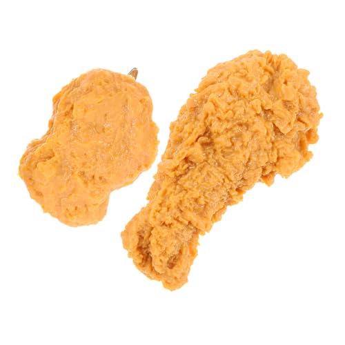 Ipetboom 2 Stück Haarnadeln Mit Gebratenem Huhn Simulation Von Lebensmitteln Haarnadeln Clips Haarschmuck Für Frauen Und Mädchen Haarschmuck Für Mädchen Haarspangen Für Mädchen von Ipetboom