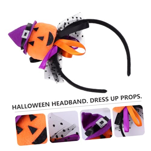 Ipetboom 2stücke Halloween Haarreifen Mit Kürbis Und Für Erwachsene Und Mädchen Lustige Halloween Kopfbedeckung Für Feiern Und Kostümpartys von Ipetboom
