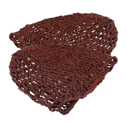 Ipetboom 2stücke Damen Haarnetz Weichem Rayon Atmungsaktives Häkel-haarnetz Für Leichtes Netz Für Schlaf Und Partys Für Lange von Ipetboom