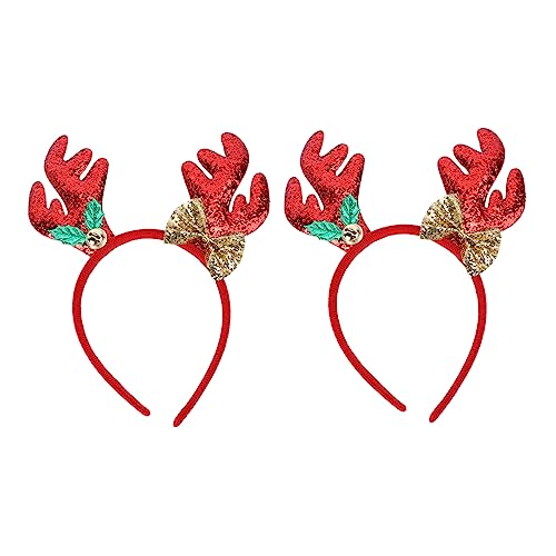 Ipetboom Rentiergeweih-stirnband Cosplay Hirschgeweih Haarspangen Urlaubshaarreif Leicht Bequem von Ipetboom