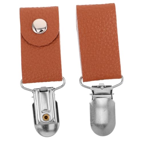 Ipetboom 2stücke Hut-clip Aus Pu-material Elastischer Reisehut-halter Für Handtasche Gepäckzubehör Rucksäcke Outdoor-reiseaccessoires von Ipetboom