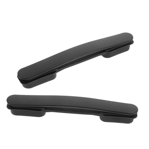 Ipetboom 2 Stück Koffer handhaben Plastik Koffergriff Reisekoffer Zubehör Koffergriff Ersatzteil Koffergriff Gummiband Koffergriff Einfach Ersatzteile für Gepäck Reiseartikel Black von Ipetboom