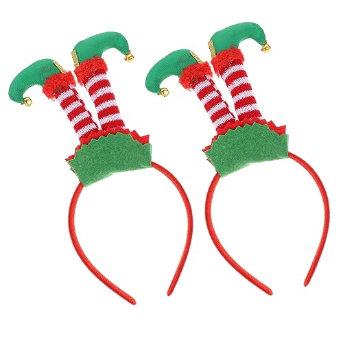 Ipetboom 2 Stück Kopfbedeckungen Aus Hosenbeinen Für Ältere Menschen Krippenkostüme Für Kostüme Für Erwachsene Weihnachtshaarreifen Kostüme Für Erwachsene Party Kopfdekorationen von Ipetboom