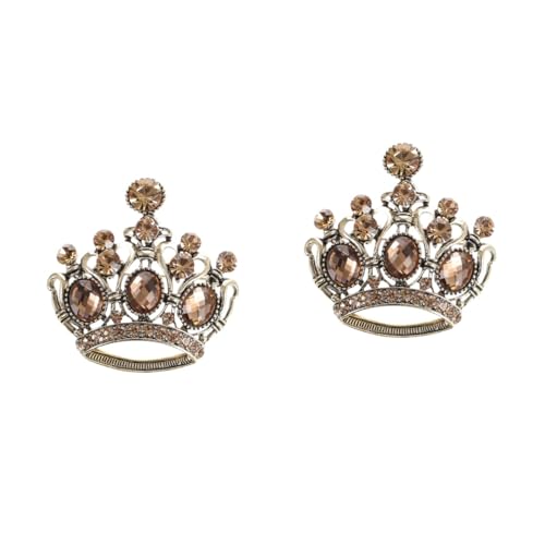Ipetboom 2 Stück Kronenbrosche Legierung mit Elegantes Kleidung Accessoire für Damen Herren für Schals Hüte Sicherer Pinverschluss Modisches Design für Besondere Anlässe Ipetboom 2 Stück Kronenbrosche Legierung mit Elegantes Kleidung Accessoire für Damen Herren für Schals Hüte Sicherer Pinverschluss Modisches Design für Besondere Anlässe von Ipetboom