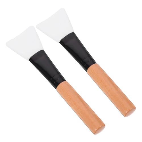 Ipetboom 2 Stück Maskenpinsel Gesichtsbürsten Sanfter Make Up Blending Beauty Damen Baumwolle Hautpflege Auftragewerkzeug Hautpflege von Ipetboom