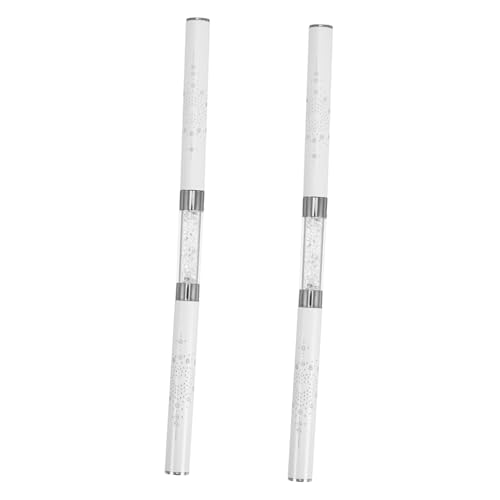 Ipetboom 2 Stück Nail Art Liner Pinsel Professioneller Gel Nagellack Malpinsel – Doppelseitiger Kunst Designstift Für Dünne Lange Linien Und Feines Zeichnen von Ipetboom