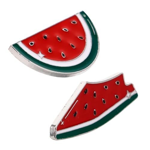 Ipetboom 2 Stück Niedliche Wassermelonen Brosche Cartoon Anstecknadel für Frauen Stilvolle Kleidung Accessoires für Freizeit und Formelle Anlässe Ipetboom 2 Stück Niedliche Wassermelonen Brosche Cartoon Anstecknadel für Frauen Stilvolle Kleidung Accessoires für Freizeit und Formelle Anlässe von Ipetboom