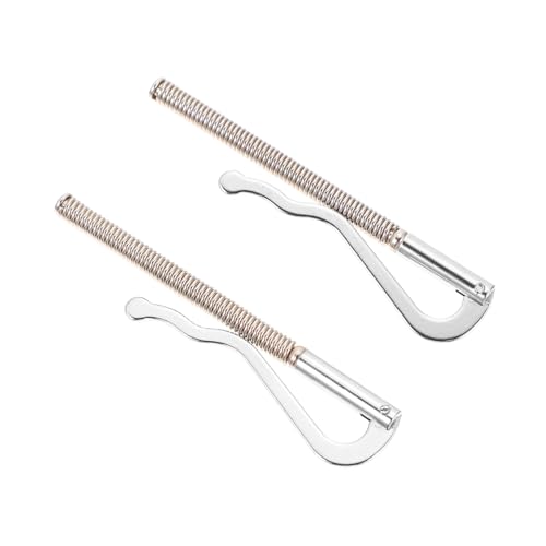 Ipetboom 2 Stück Ordner Prüfen Papiergeldklammern Groß Rechnung Brieftasche Geldscheinklammer Clips Inhaber Rostfrei Schlank Für Männer Minimalistisch Wallet Legierung Silver von Ipetboom