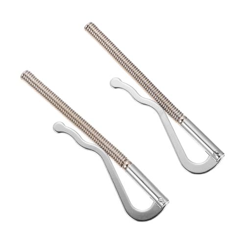 Ipetboom 2stücke Brieftasche Kreditkartenhalter Aus Geldklammern Mit Federmechanismus Scheckhalter Platzsparend Und Tragbar Für Bargeld Und Karten von Ipetboom