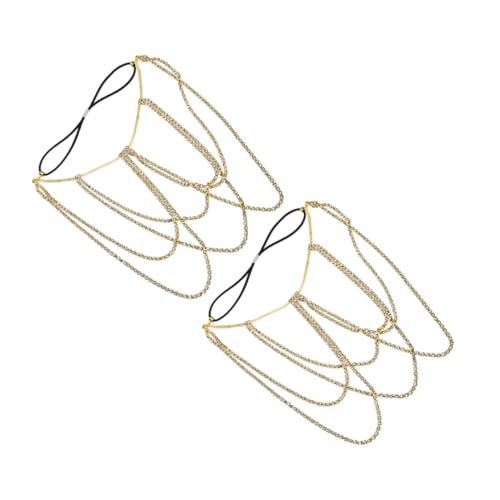 Ipetboom 2 Stück Rhinestone Bein Kette Elastische Körperkette für Frauen Glitzernde Accessoires für Strandpartys und Rave Veranstaltungen Ipetboom 2 Stück Rhinestone Bein Kette Elastische Körperkette für Frauen Glitzernde Accessoires für Strandpartys und Rave Veranstaltungen von Ipetboom