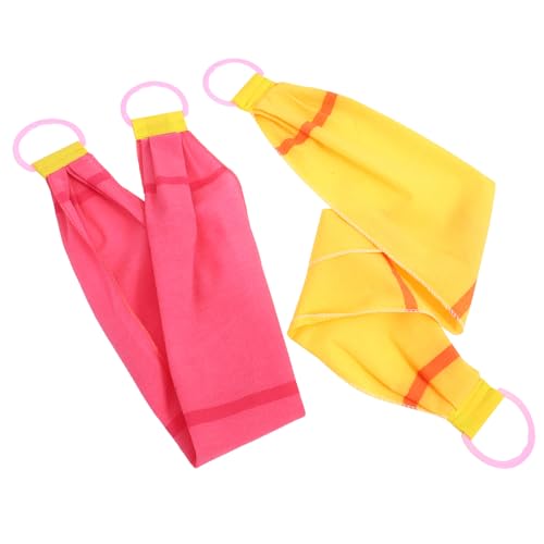 Ipetboom 2stücke Rückenschrubber Peeling Handtuch Für Dusche Badetuch Körperpeeling Wäscher Hautpeeling Rückenpeeling-tool Körperschrubber von Ipetboom