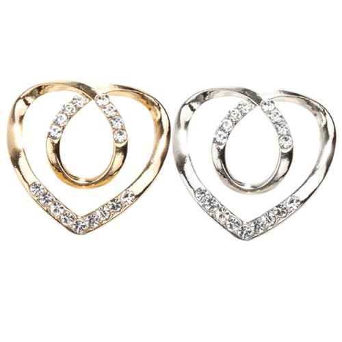 Ipetboom 2 Stück Schalring Clips Damen T Shirt Clip Schnalle aus Glatte Oberfläche Schont Kleidung Multifunktional für Oversize Shirts und Dicke Schals Modisches Accessoire zum Formen von Ipetboom