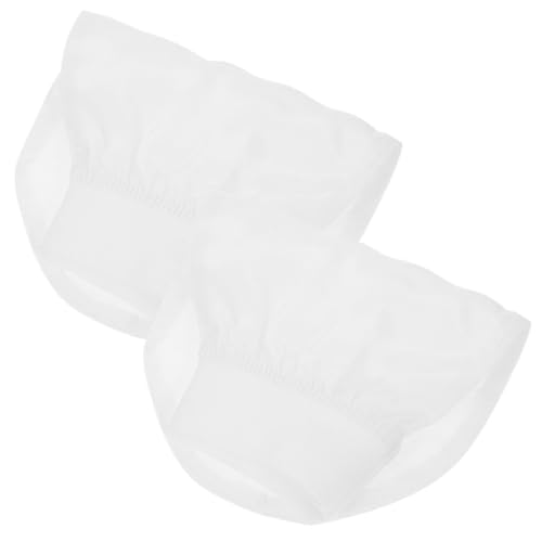 Ipetboom 2 Stück Schlammbad Handtuch seidenstoff seide stoff hautreinigung body scrub le suppleant Peeling Gesicht Handtücher Badefäustlinge wiederverwendbarer Duschhandschuh Die Seide Weiß von Ipetboom